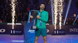 Novak Djokovič vyhral Turnaj majstrov 2023.