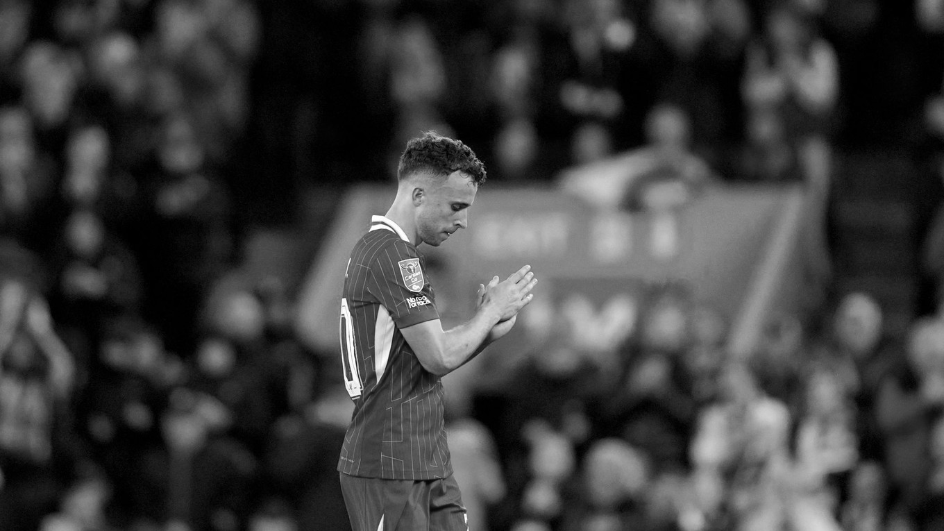 Diogo Jota v drese Liverpool FC. 