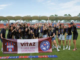 II. LIGA ŽENY – ViOn Zlaté Moravce – Vráble slávi postup medzi elitu