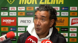 Tréner Trenčína v rozhovore s novinármi