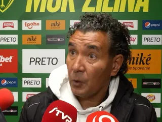 Tréner Trenčína v rozhovore s novinármi