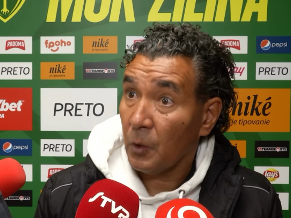 Tréner Trenčína v rozhovore s novinármi