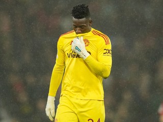 Andre Onana v drese Manchester United,