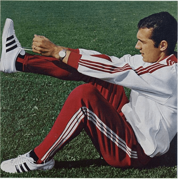 (Franz Beckenbauer v teplákovej súprave, 1967)