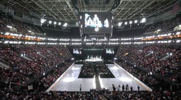 Štadión NHL v Salt Lake City, kde bude hrať Utah, nový klub.