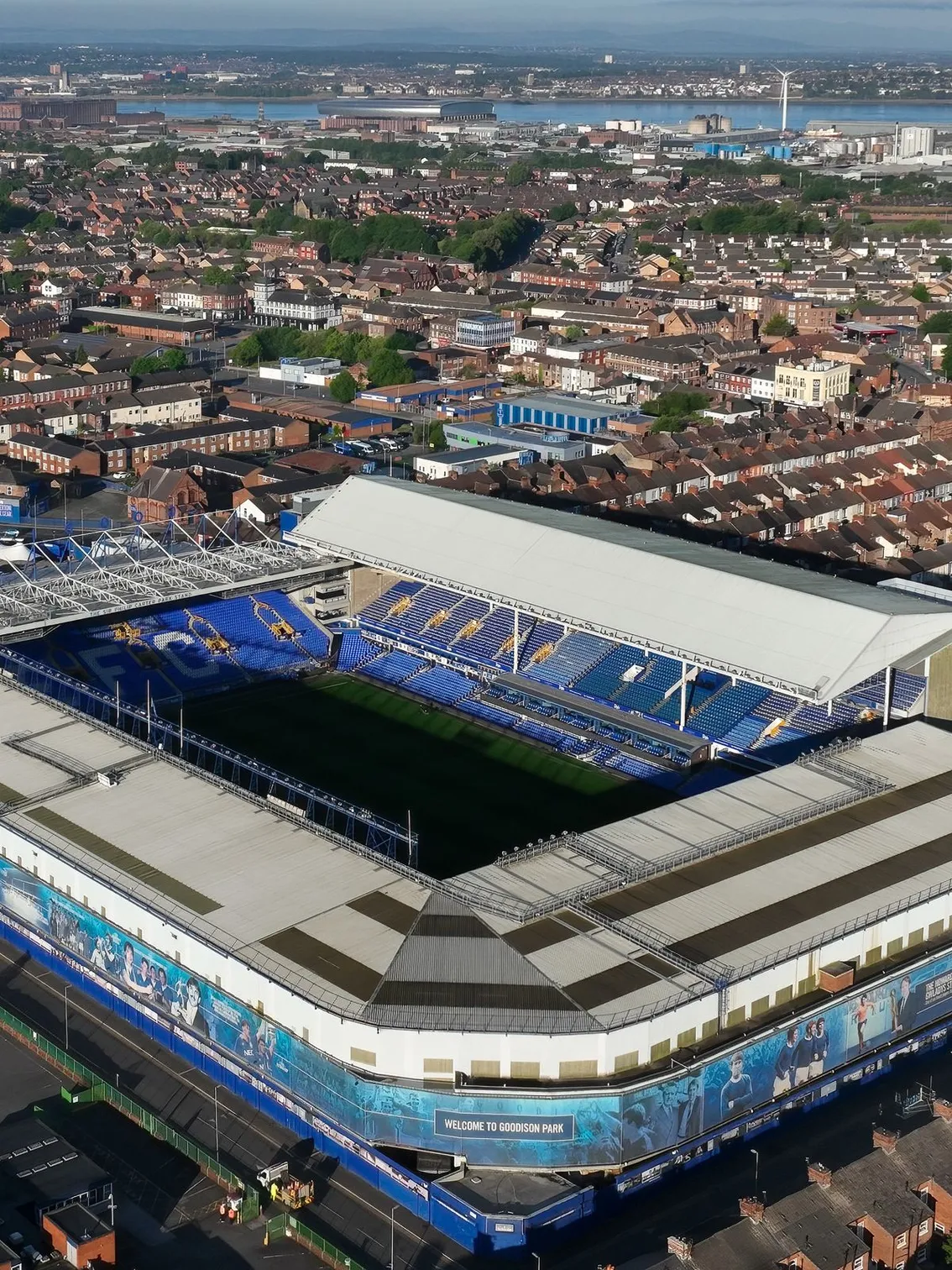 Goodison Park v Evertone.