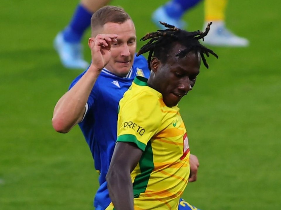 Záber zo zápasu MŠK Žilina B - FK Humenné