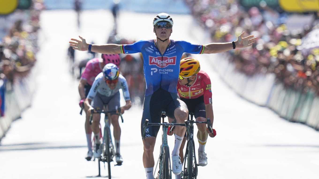Holandský cyklista Mathieu van der Poel sa stal víťazom 9. etapy Tour de France 2026.