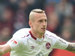 Adam Zreľák, ilustračná fotografia v drese Norimbergu.