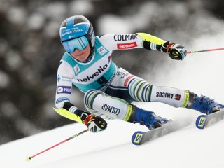 Slovinská lyžiarka Meta Hrovatová.