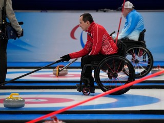 Slovenský reprezentant v curlingu na vozíku Radoslav Ďuriš.