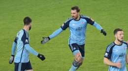 Futbalisti ŠK Slovan Bratislava.