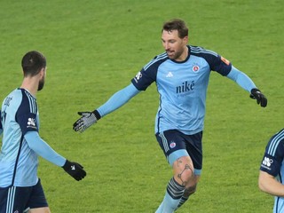 Futbalisti ŠK Slovan Bratislava.