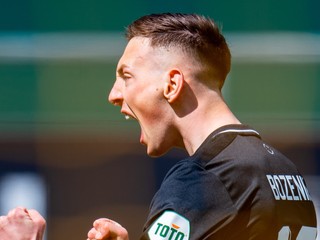 Róbert Boženík v drese Feyenoord Rotterdam.