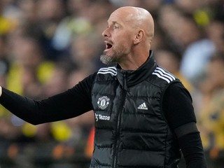 Holandský tréner Erik ten Hag.