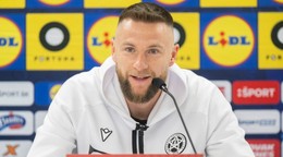 Na snímke kapitán tímu slovenskej futbalovej reprezentácie Milan Škriniar.