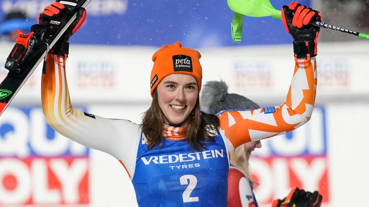 Slovenská lyžiarka Petra Vlhová. 