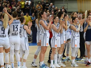 Slovenské basketbalistky.