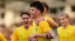 Futbalisti MŠK Žilina do 19 rokov.