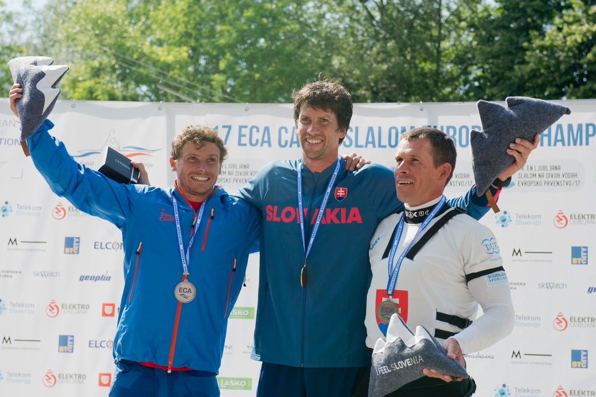 ME vo vodnom slalome Alexander Slafkovský získal zlato