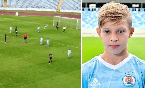 Otec bol dojatý. Jedenásťročný talent Slovana vystrúhal fantastické nožničky