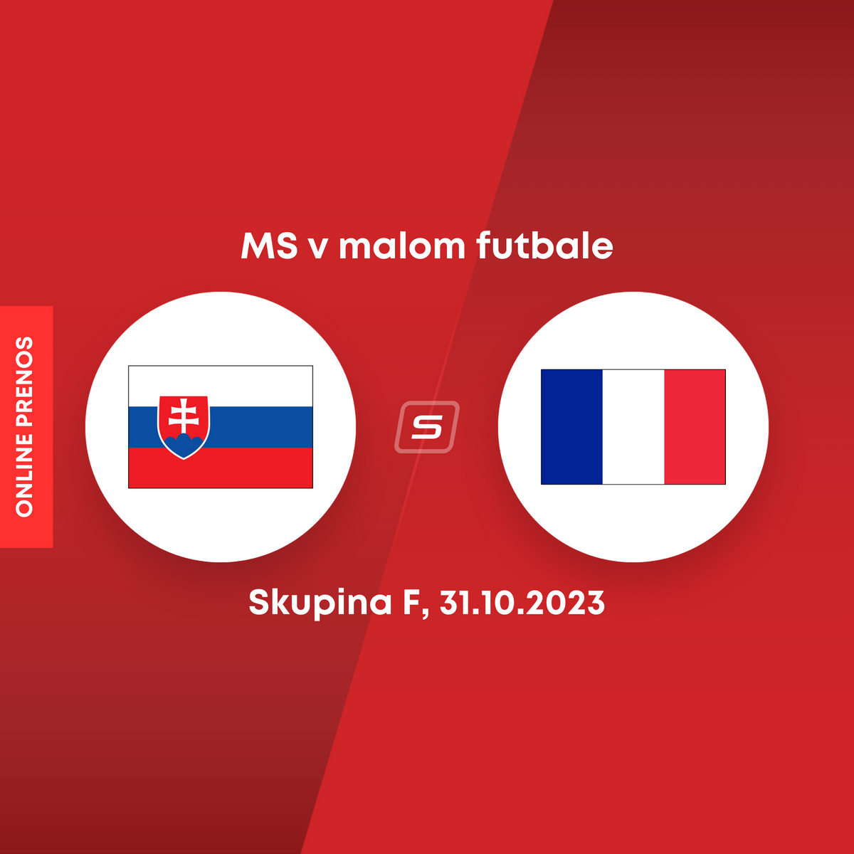 Slovaquie – France : Diffusion EN LIGNE de la Coupe du monde 2023 de football en salle