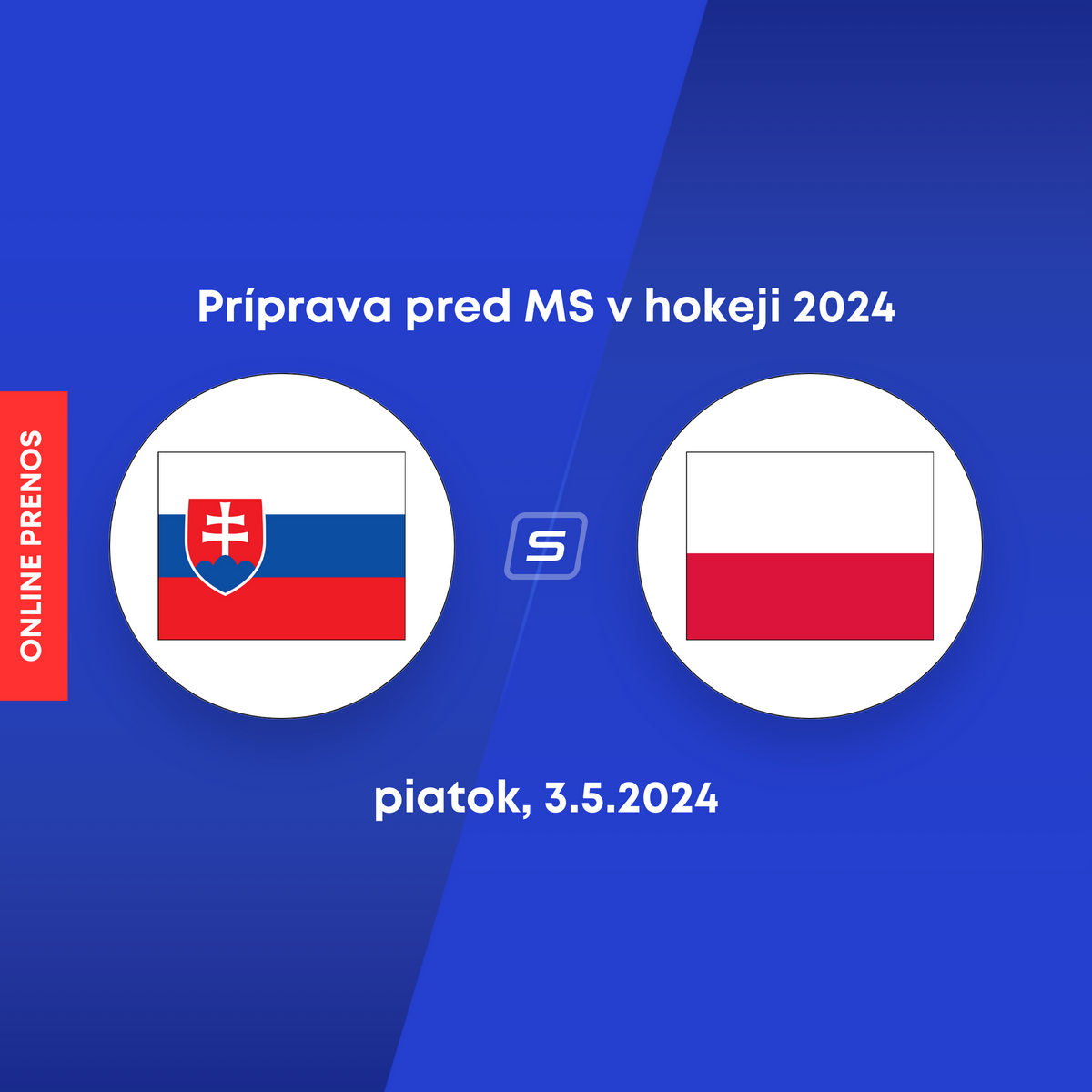 Hokej ONLINE: Słowacja – Polska, przygotowania NA ŻYWO do Mistrzostw Świata w hokeju na lodzie 2024