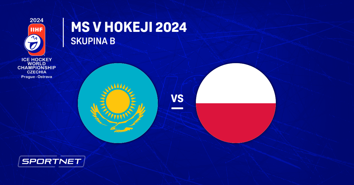 Hokej ONLINE: Kazachstan – Polska dzisiaj, NA ŻYWO z Mistrzostw Świata w hokeju na lodzie 2024