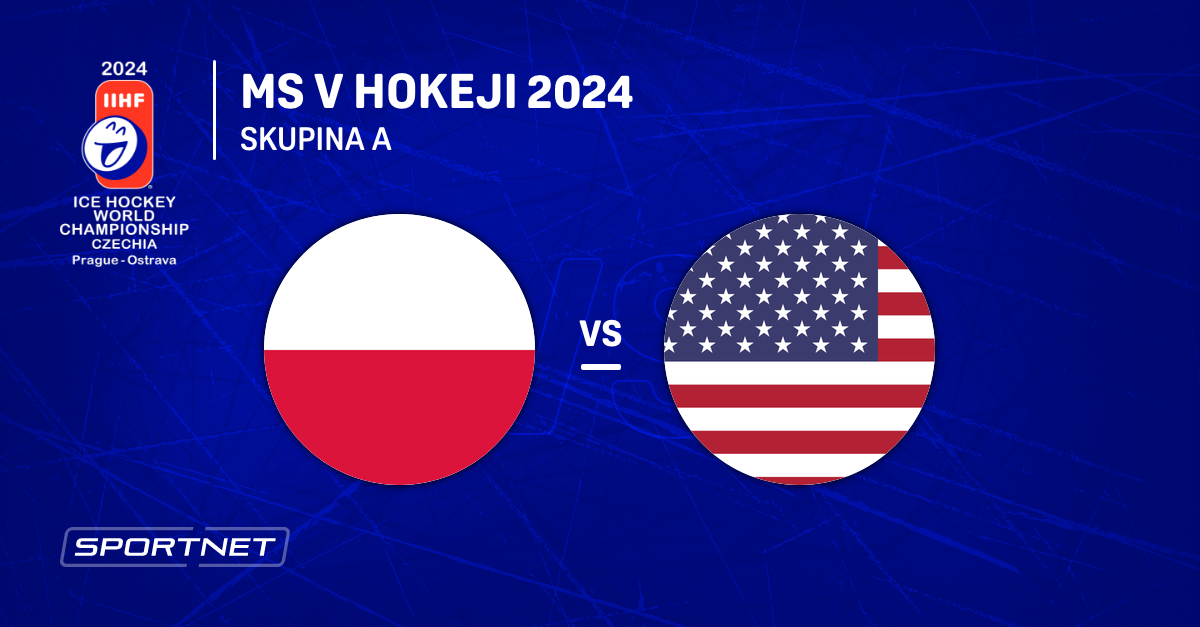 Hokej ONLINE: Polska – USA dzisiaj, NA ŻYWO z Mistrzostw Świata w hokeju na lodzie 2024