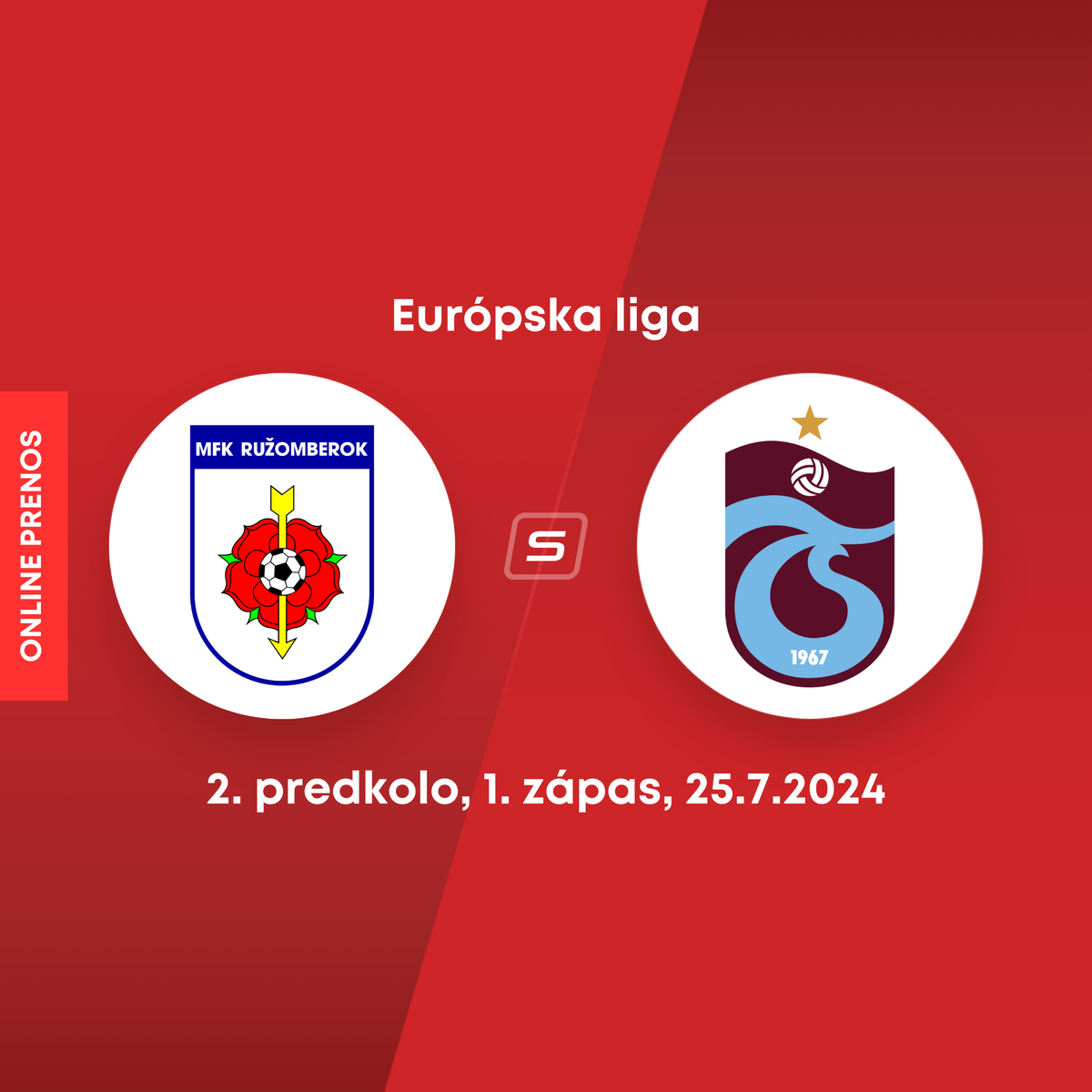 Európska liga: Ružomberok bol vyrovnaným súperom, Trabzonspor si však vytvoril do odvety náskok