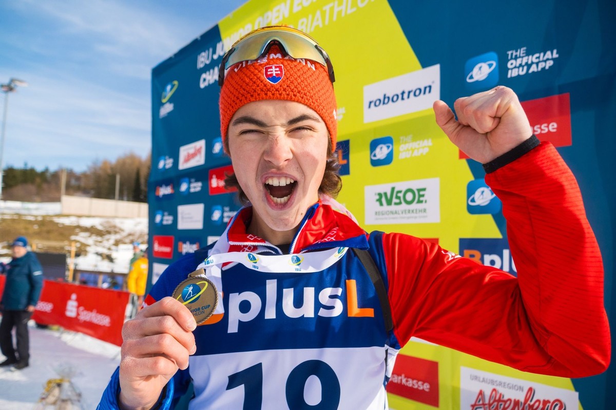 Skvelý štart. Bronz na juniorských ME vybojovalo nové meno v slovenskom biatlone