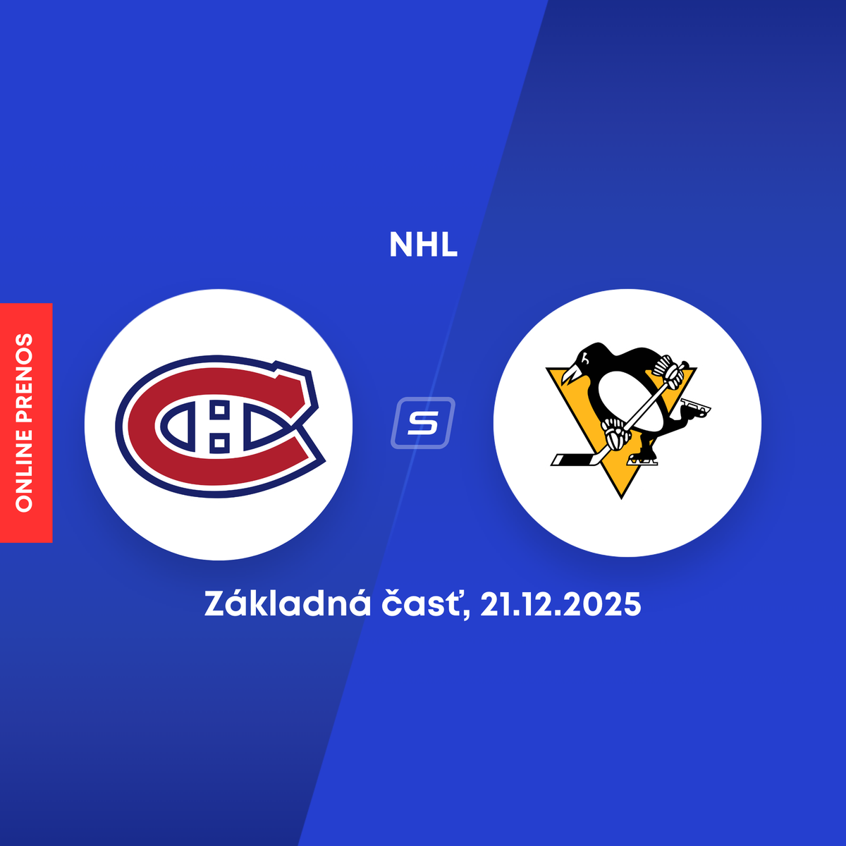 モントリオール – ピッツバーグ: NHL LIVE 試合のオンライン放送 (ジュライ・スラフコフスキー)
