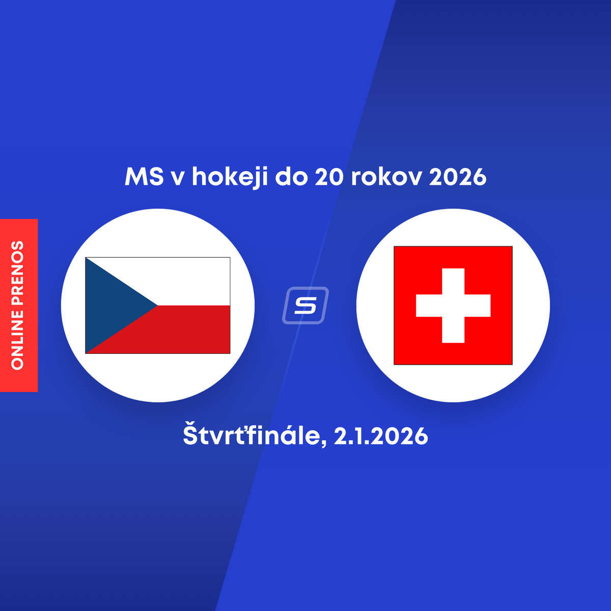 チェコ共和国 – スイス: U20 2026 ホッケー ワールドカップのオンライン ライブ中継