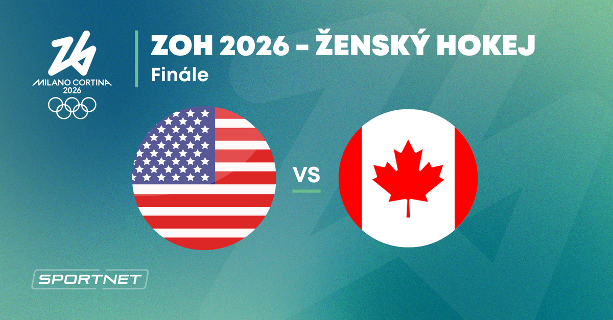 ONLINE: USA - Kanada dnes, hokej ženy na ZOH 2026 LIVE (finále)