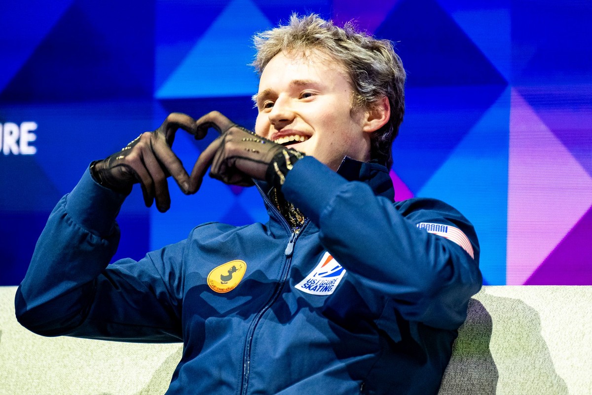 Diváci boli z neho vo vytržení. Malinin si Prahu užíval, šampionát chcel brať ako relax