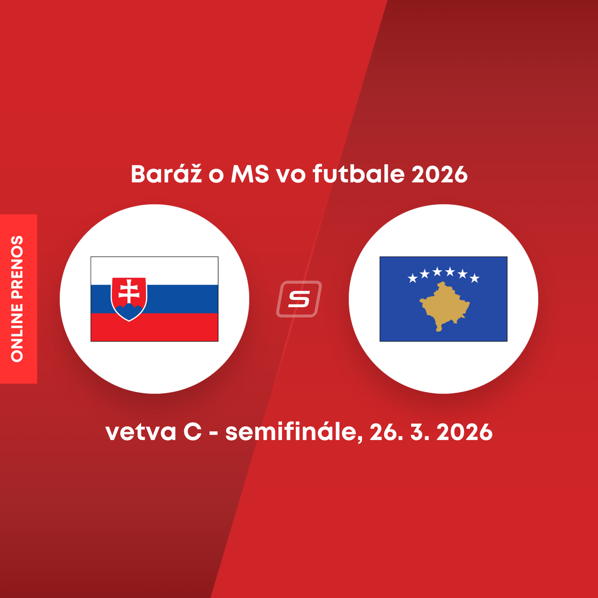 スロバキア – コソボ: 2026 FIFA ワールドカップ プレーオフ ライブのオンライン放送