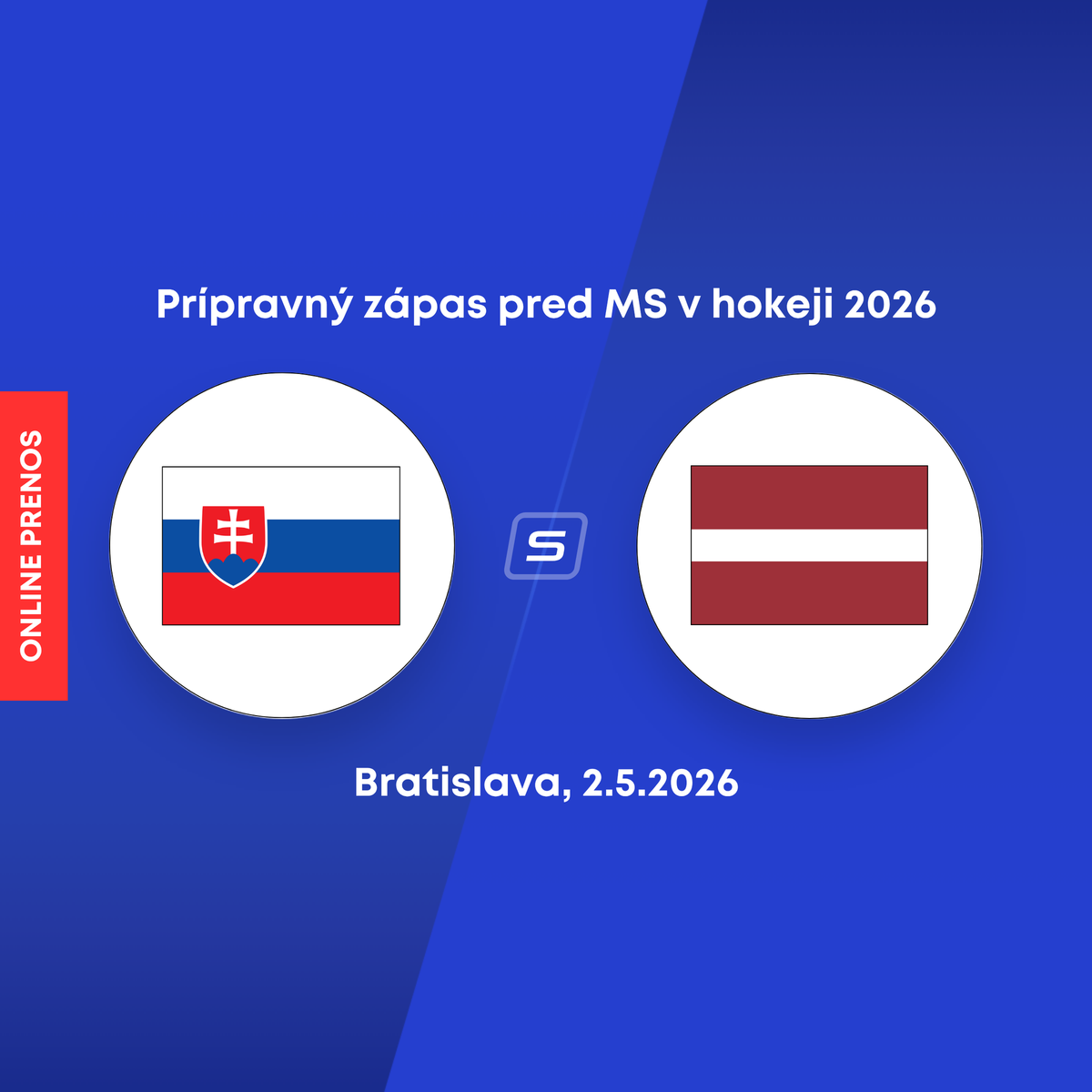 Slovensko prehralo s Lotyšskom 1:5, štvrtá prehra z piatich prípravných zápasov pred MS 2026