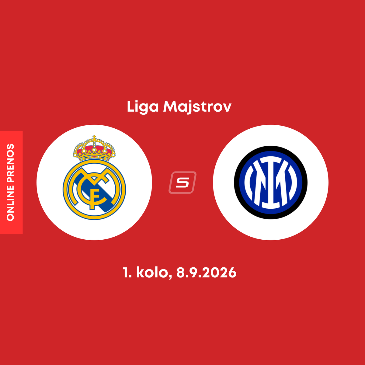 ONLINE: Real Madrid - Inter Miláno dnes, Liga majstrov LIVE (1. kolo)