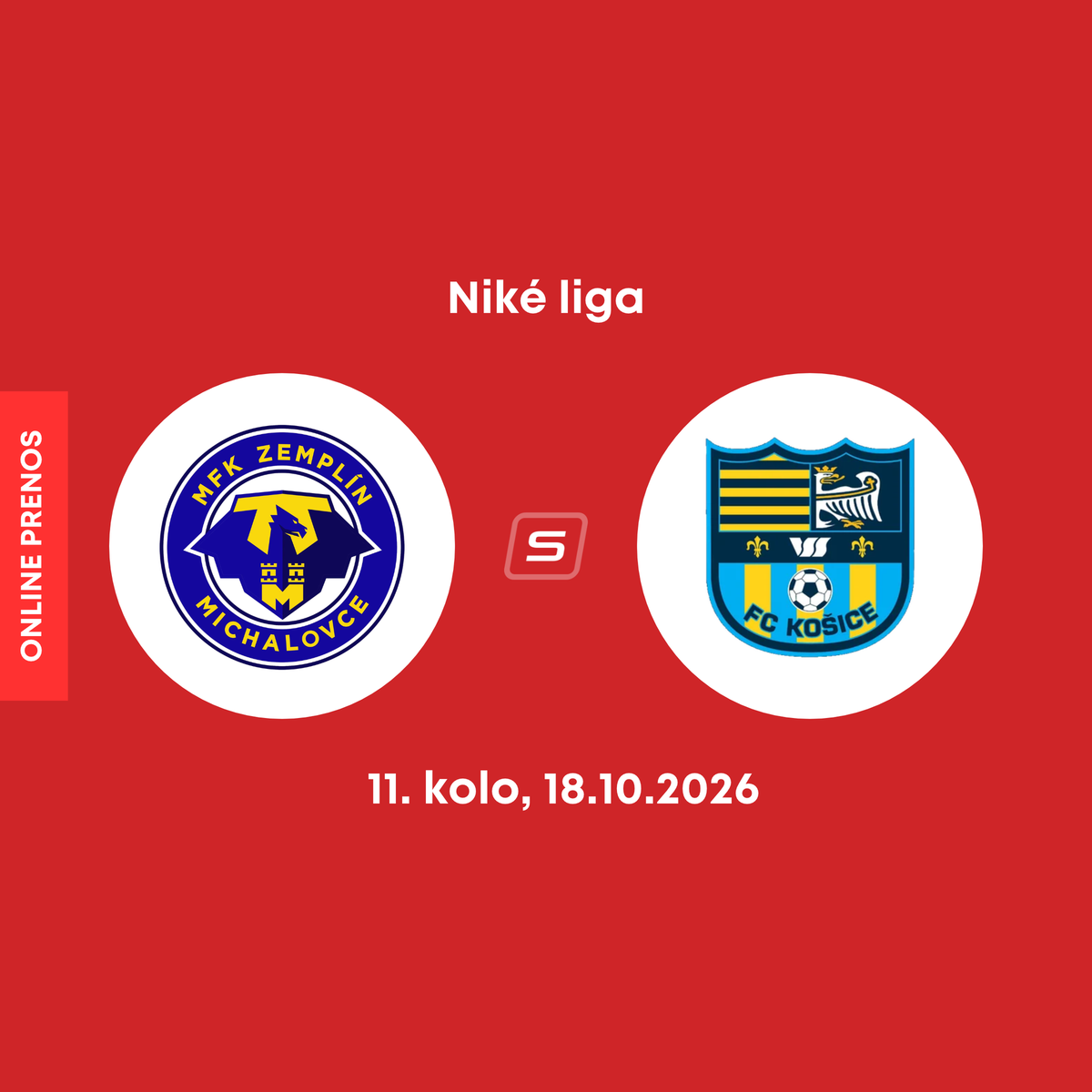 Michalovce and Košice meet in Niké Liga derby