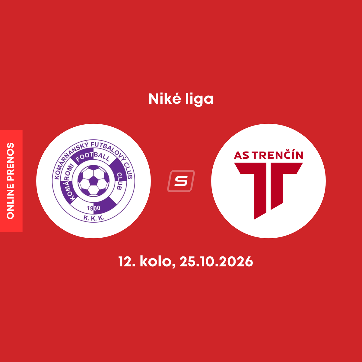 KFC Komárno face AS Trenčín in Niké Liga Round 12 clash
