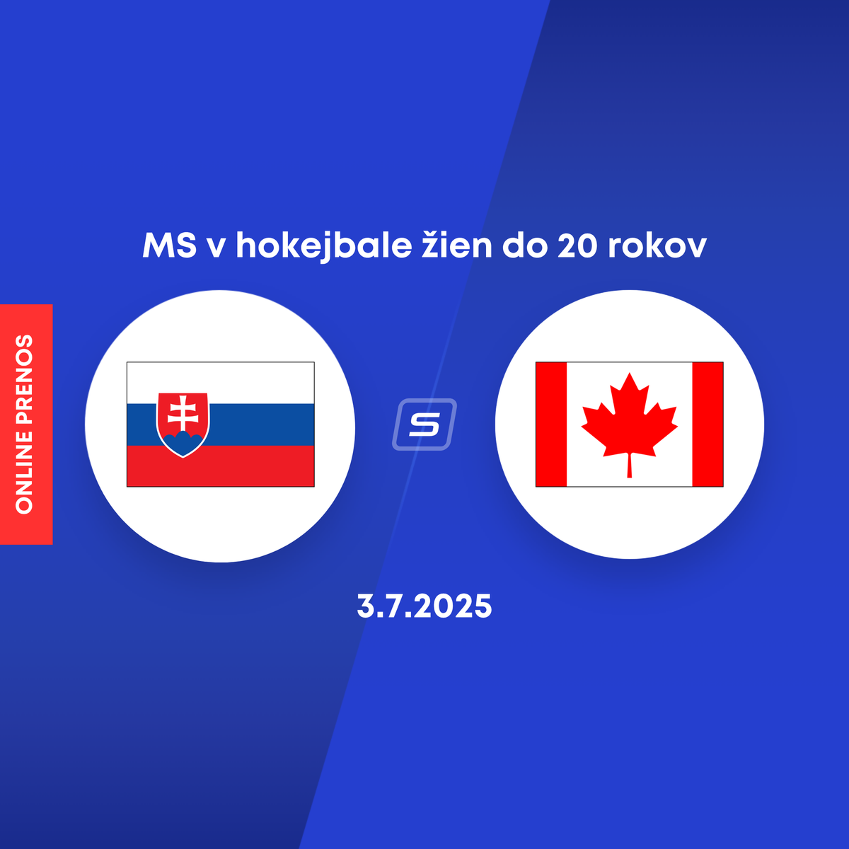 Slovensko - Kanada: LIVE STREAM prenos zo zápasu MS v hokejbale žien do 20 rokov 2025.