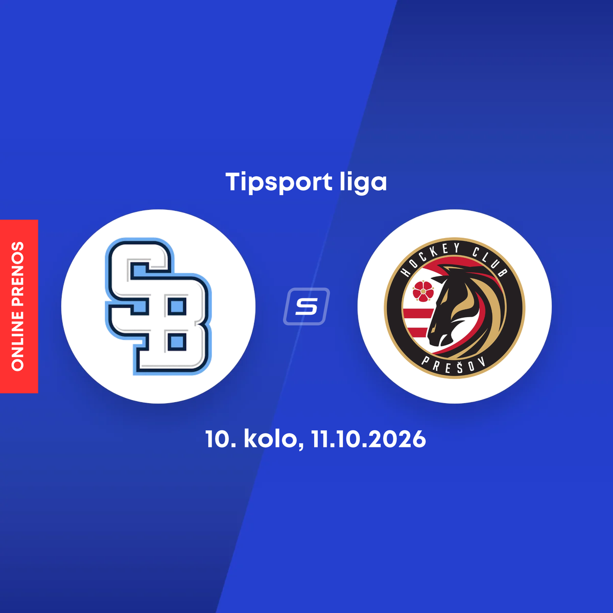 HC Slovan Bratislava - HC Prešov: ONLINE prenos zo zápasu 10. kola Tipsport ligy.
