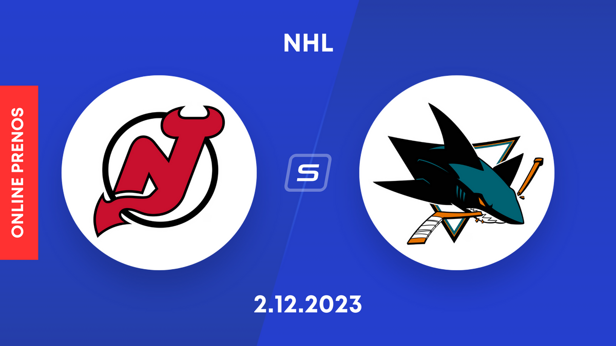 New Jersey Devils - San Jose Sharks: ONLINE prenos zo zápasu NHL.