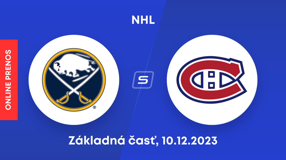 Buffalo Sabres - Montreal Canadiens: ONLINE prenos zo zápasu NHL.