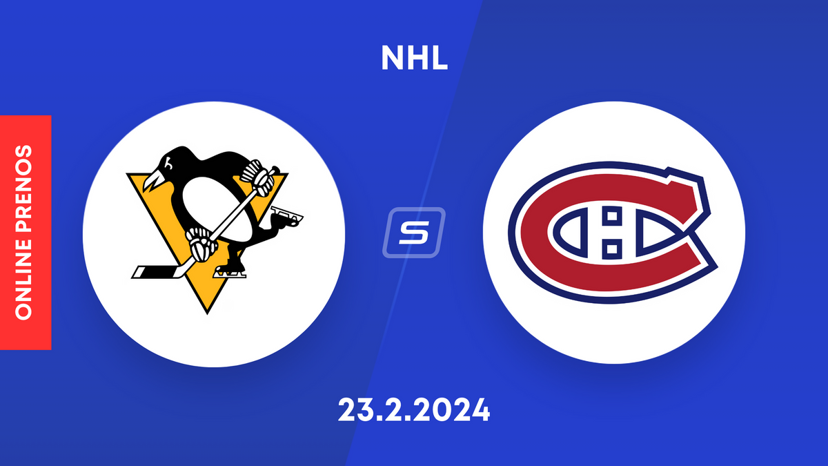 Pittsburgh Penguins - Montreal Canadiens: ONLINE prenos zo zápasu NHL.