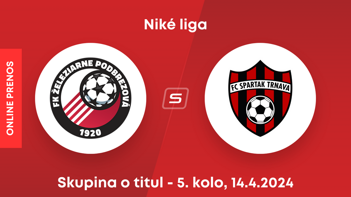 FK Železiarne Podbrezová - FC Spartak Trnava: ONLINE prenos zo zápasu 5. kola skupiny o titul v Niké lige.