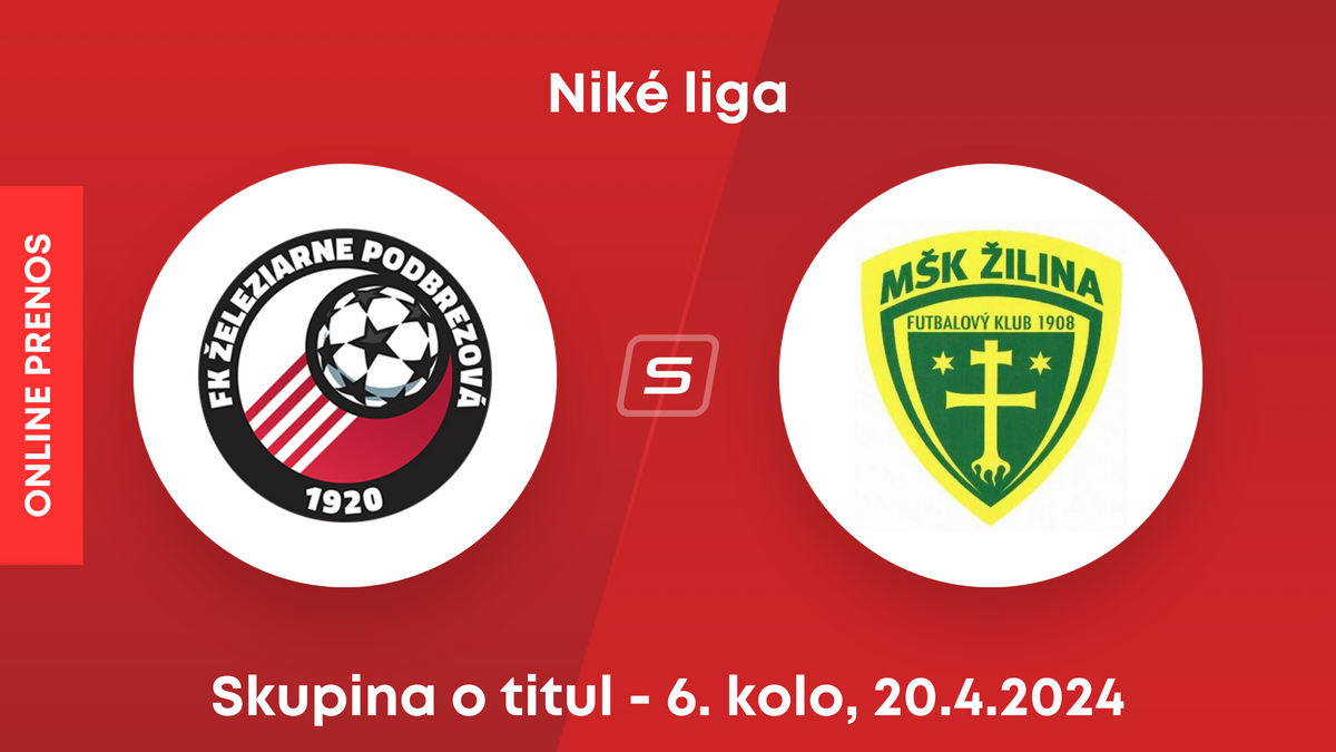 FK Železiarne Podbrezová - MŠK Žilina: ONLINE prenos zo zápasu 6. kola skupiny o titul Niké ligy.