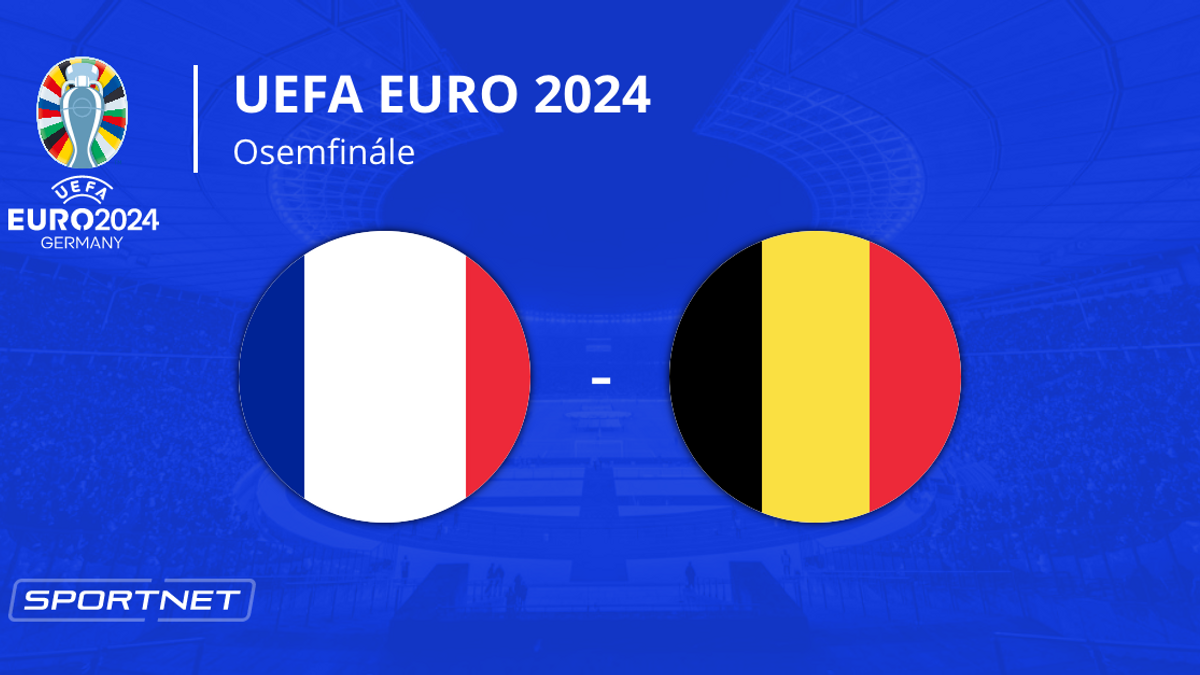 Francúzsko - Belgicko: ONLINE prenos zo zápasu na EURO 2024 (ME vo futbale) v Nemecku.