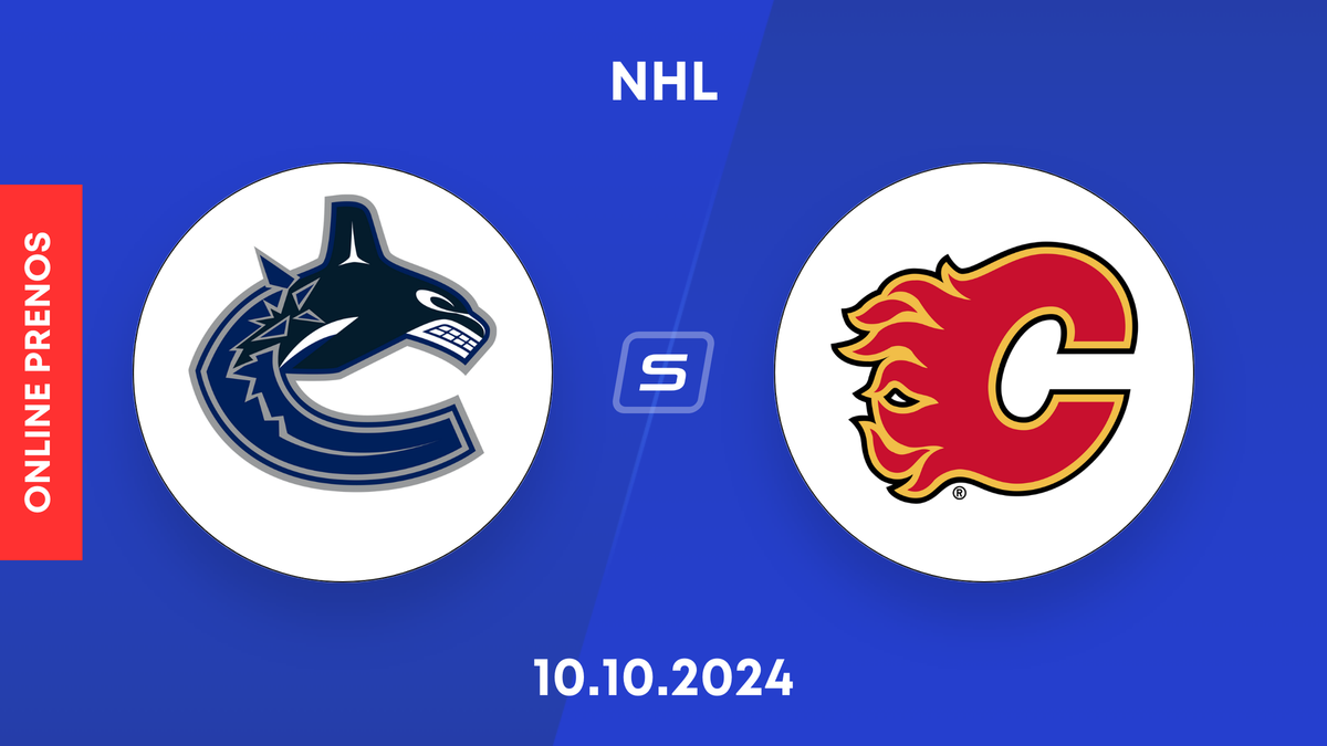 Vancouver Canucks - Calgary Flames: ONLINE prenos zo zápasu NHL. 