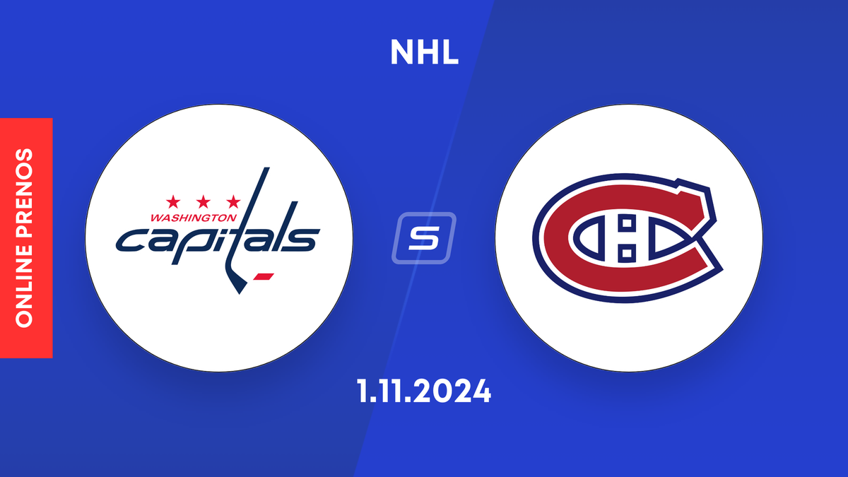 Washington Capitals - Montreal Canadiens: ONLINE prenos zo zápasu NHL.